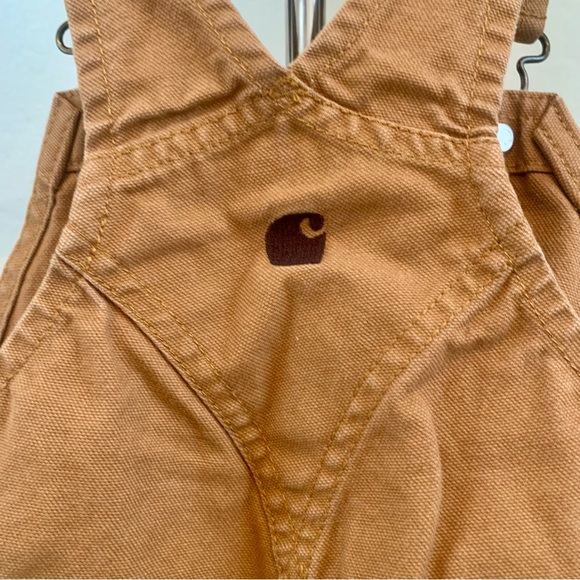 Carhartt Kids Tan Overalls - Picture 5 of 6
